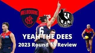 2023 Round 13 Review Melbourne Vs Collingwood