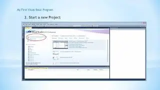 My First Visual Basic Program