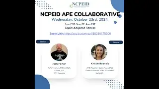 APE Collaborative: Adapted Fitness with Josh Porter and Kristin Buenafe