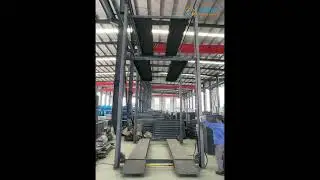 4E quad car stacker parking lift economical type by KETTP