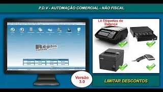 PDV AUTOMA&Ccedil;&Atilde;O COMERCIAL R&Eacute;PLEIS CONTAS - Limitar descontos
