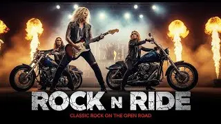 Rock n roll Music 🔥 Classic Rock on the Open Road 🎸 Rock n Ride Album