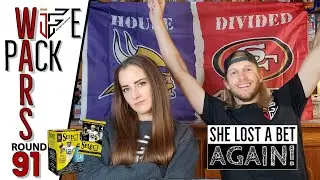 🥊 WIFE PACK WARS 🥊 | Round 91 | 2020 Select Football Blaster Boxes! LIGHTYEARS Better Than Last Week