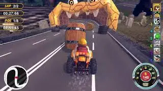 Bayou Beaver Cartoon Car Racing Gameplay II Video Cnp Game 2021