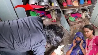 ऐसे वीडियो को पूरा जरूर देखिए, घर में एसे स्थान पर कोबरा छिपा था जिसे देखकर होश उड़ गए!😱Snake Rescue
