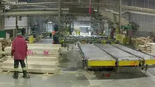Pallet Sawmill … Green Chain -22  with windchill -30
