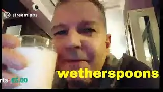 STEFF from Birmingham wetherspoons. who ordered me milk? damnit.