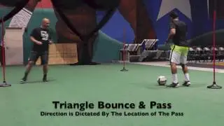 Cognitive Soccer Triangle Passing & Overloads