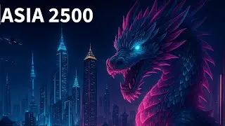 ASIA 2500 &mdash; The Rise of the Neon Megacities  Cinematic AI Future (4K)