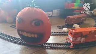 The stupid Orange Looking Train Toys 🚂🚃🚃🚃