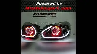 MXS 3893 Daytime Projector Headlights Hyundai Verna 2007 + by @mxsmotosportvideo