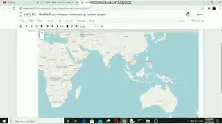World Map in python using folium module