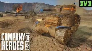 Seek & Destroy | 3v3 | Company of Heroes 3