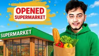 NEW SUPERMARKET IN OUR MALL!! MALL SIMULATOR #3