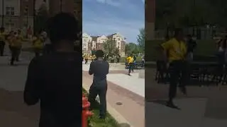 Bowie State University Marching Band during HBCUCon 2022