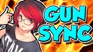 ♪ Hotter Than Fire ♪ - Gun Sync REMAKE w/ Lyrics (Overwatch and Valorant)