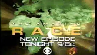 2002 CBS The Amazing Race New Episode Promo Commercial