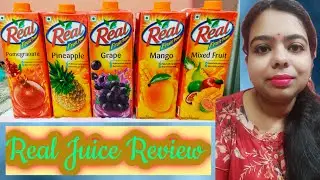 Is Real Fruit Juice improve our immunity during pandemic  || 5 flavours of Real Fruit Juice Review