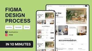 No.175: Japanese-Style Hotel and Guesthouse Booking Website Design! Figma Drawing Process!
