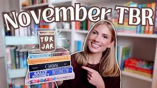 TBR Prompt Jar Chooses My November Reads! 🦃🫙🍁 (November 2024 TBR)