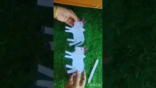 How to Make Bullock Craft with Cardboard | Easy DIY Village Craft
