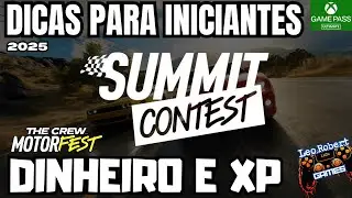 SUMMIT CONTEST - FAÇA TODA SEMANA THE CREW MOTORFEST EVENTO SEMANAL DINHEIRO E XP DICAS INICIANTES 
