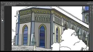 ILLUSTCHLOE: Singapore Landmarks | CHIJMES | Color With Me