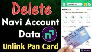 How to Delete Navi Account Data in Tamil | How to Remove Pan Card In Navi App | Subaraj Tech