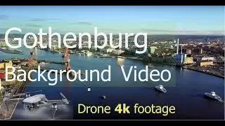 Gothenburg Background Video | Chalmers | Stena Line | Gota Alv River
