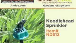 Amleo.com w/ GardenersEdge.com and the NDS12 Noodlehead sprinkler