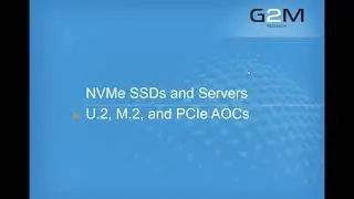 G2M Research Spring 2018  NVMe Market Sizing Webinar