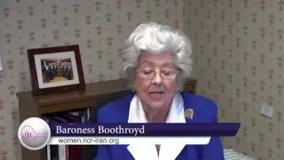 Baroness Betty Boothroyd