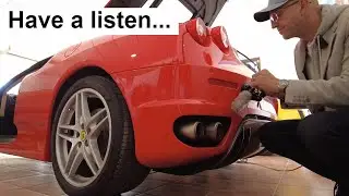 Does the Ferrari F430 need an aftermarket exhaust? Have a listen.... - Vlog 162