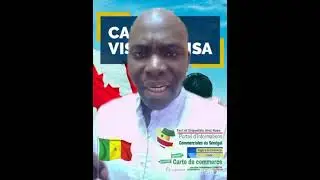 visa Canada au S&eacute;n&eacute;gal avec Registre de commerce et NINEA