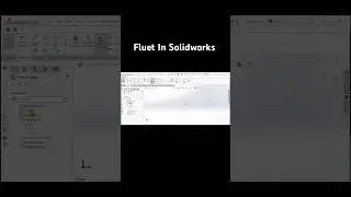 Fluet Modeling in Solidworks #fluet #solidworks #solidmodeling #flute #music
