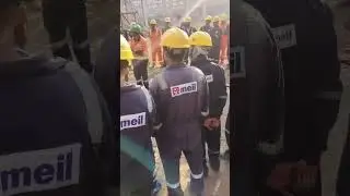 Fire safety Training at site