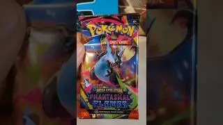 Открываю последний пакет из бустерного набора Pokemon Phantasmal Flames! #phantasmalflames #pokemon