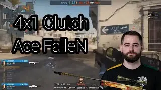 5k Ace do FalleN - Mibr vs Havu (Dust2 - 12/04/2020)