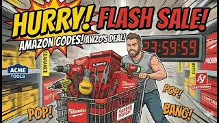 Stop Paying Full Price! Today&rsquo;s BEST Tool Deals & Promo Codes 💸⚡