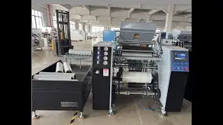 REN-122B11 Shaftless Stretch Film Rewinding Machine | Automatic Stretch Film Rewinder