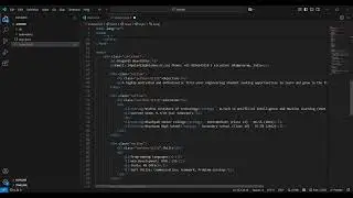 ● index html    vscode   Visual Studio Code 2025.RESUME-21