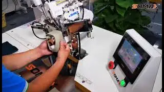 SM-02 Auto rib cuff attaching machine ,full auto sewing, easy operation: