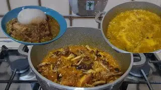 COOKING LOCAL NIGERIAN DRIED MEAT SOUP