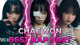 CHAEWON LE SSERAFIM BEST RAP PART (UPDATED!) - UNFORGIVEN ERA | U-KPOP