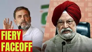 After Rahul&rsquo;s Gandhi&rsquo;s Speech, Hardeep Puri Fires Back With Strong Remarks