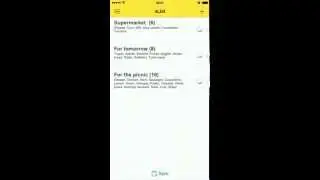 sList - handy shopping list with photos and comments exchange