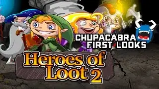 Heroes of Loot 2 - Casual Dungeon Crawling (Chupacabra First Looks)