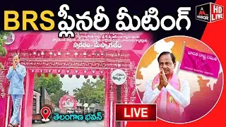 LIVE : BRS Party Plenary Meeting | CM KCR | Bharat Rashtra Samithi | Telangana Bhavan | KTR | M TV