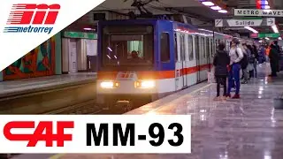 Metro de Monterrey | ¡Conoce el CAF MM-93 de Metrorrey! 🇪🇸 🚇