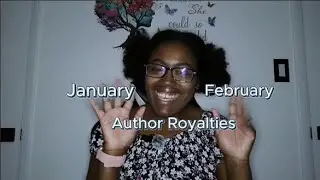 First YouTube Channel Video! Self-Published Author January and February Sales and Earnings!